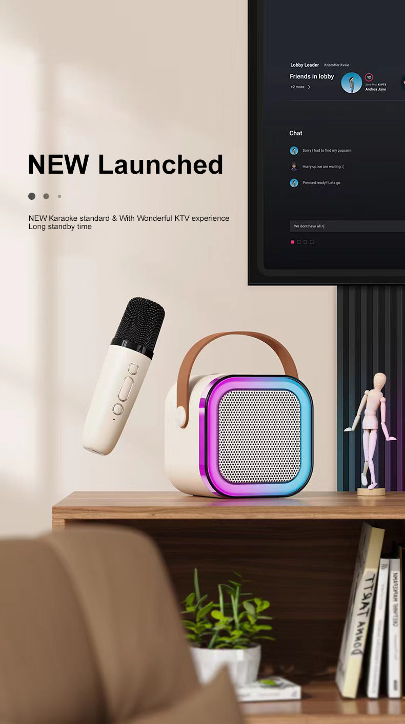 Smart Wireless Karaoke Speaker.