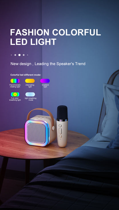 Smart Wireless Karaoke Speaker.