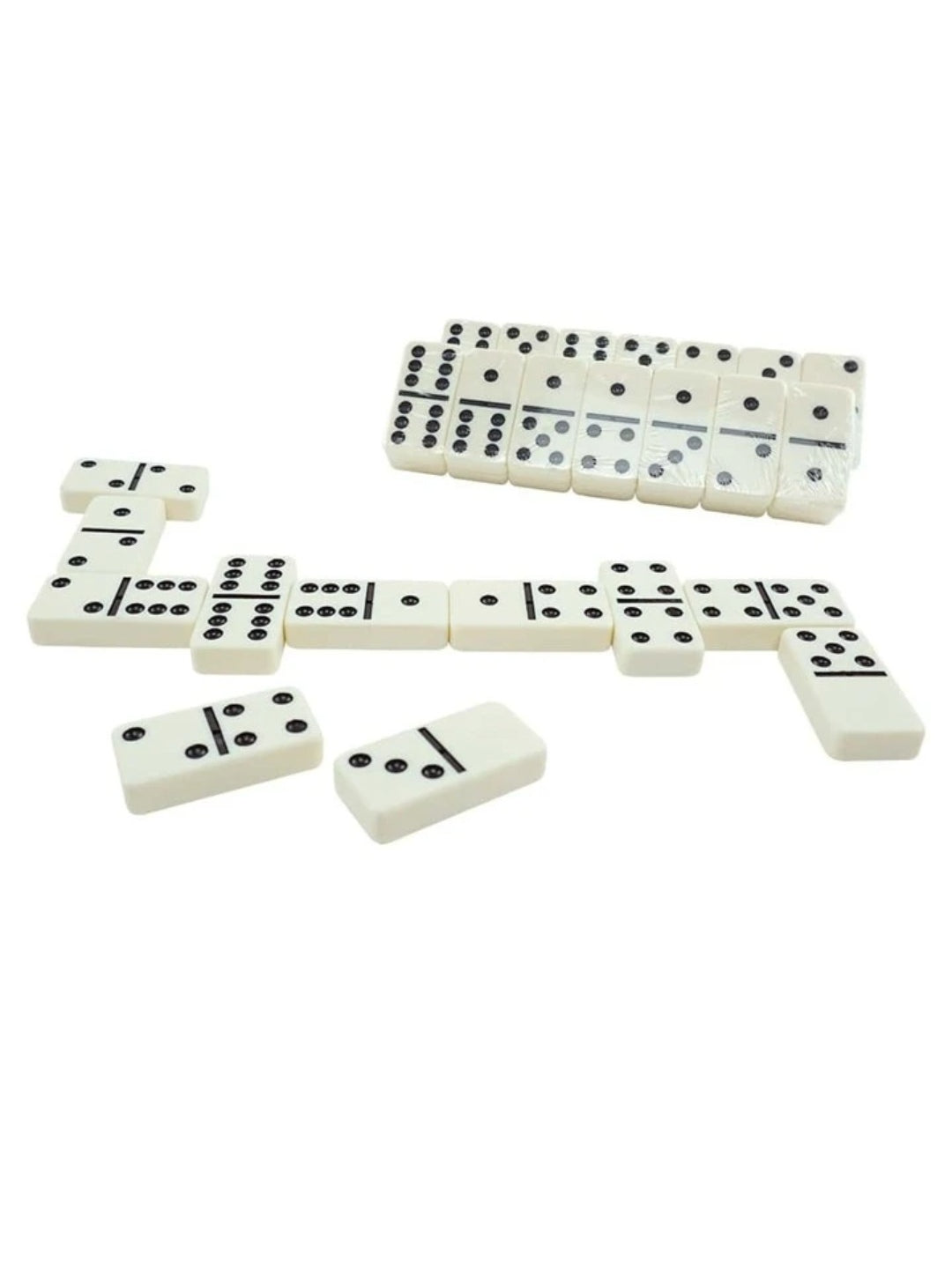 Domino Game Double Six Tiles 6 Pieces