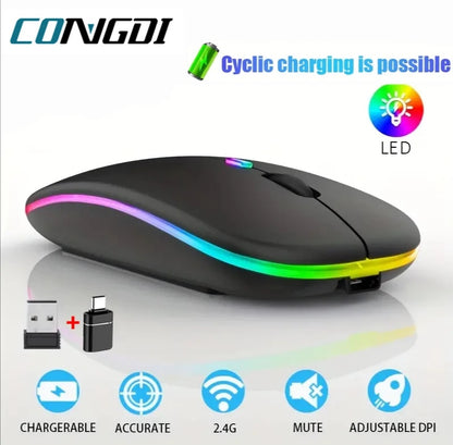 Wireless Mouse Rgb .