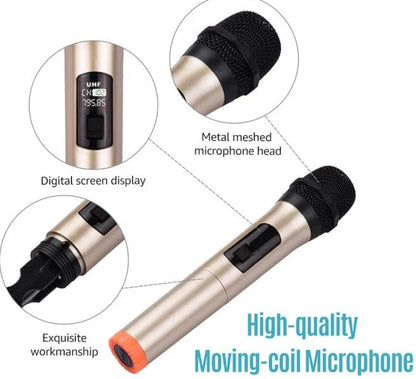 Wireless Microphone handheld Cordless