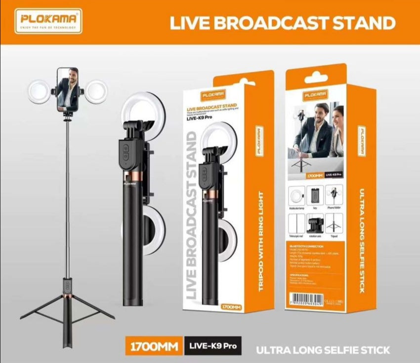 Plokama Tripod K9 Pro/Live Broadcast Stand