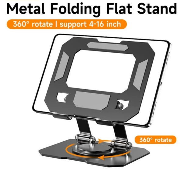 Foldable Metal Tablet Holder