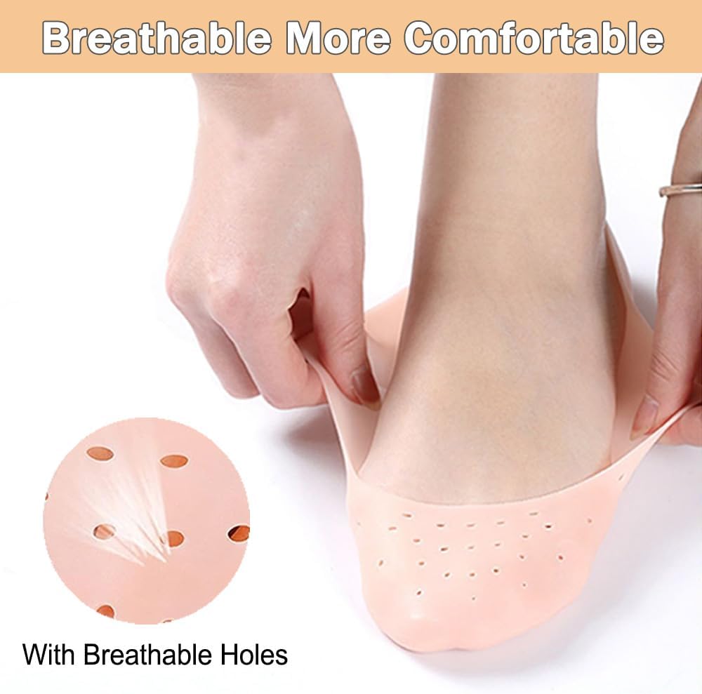 Anti Crack Silicone Heel Pads/Full Length Silicone Protector Moisturizing Socks