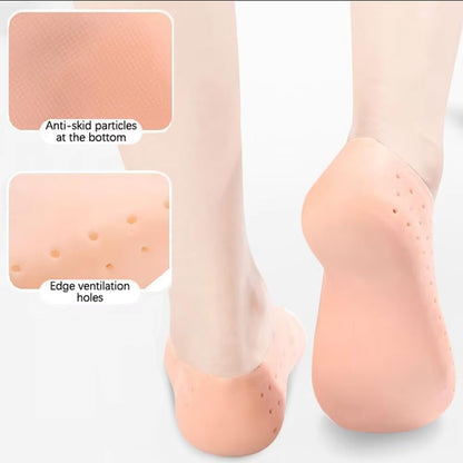 Anti Crack Silicone Heel Pads/Full Length Silicone Protector Moisturizing Socks