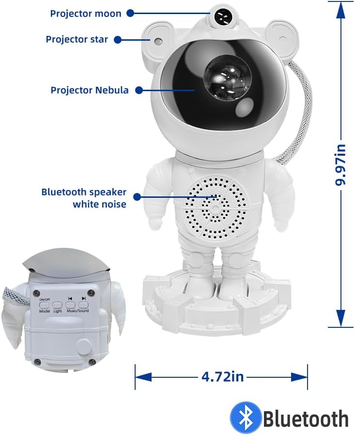 Astronaut Stary Galaxy  Projector Light