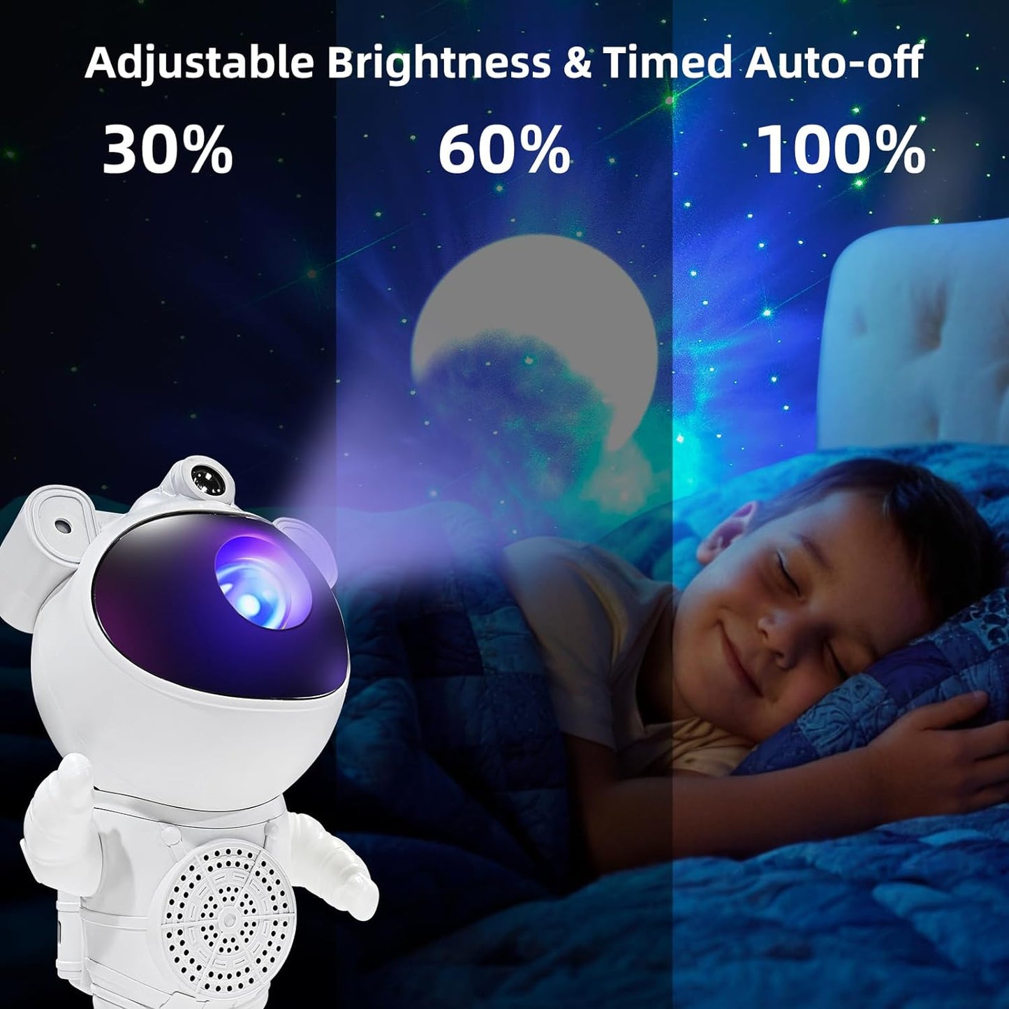 Astronaut Stary Galaxy  Projector Light