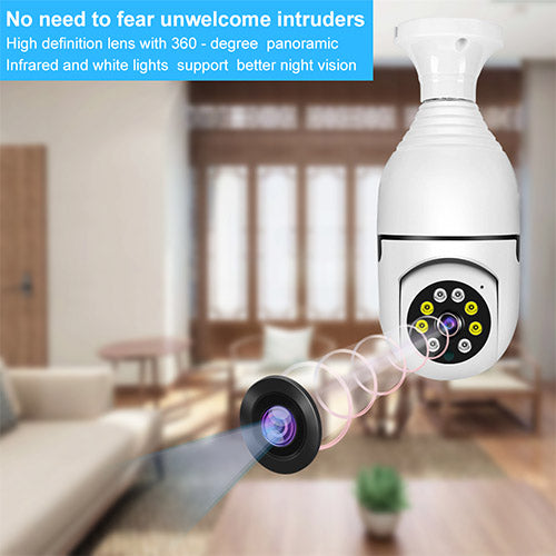 Smart Wifi Bulb Camera.