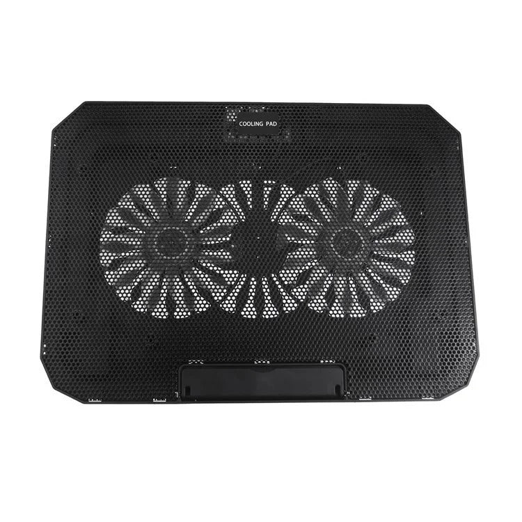 N99 Laptop Cooling Pad with Blue LED Light Notebook Cooler for 17" inch - Black