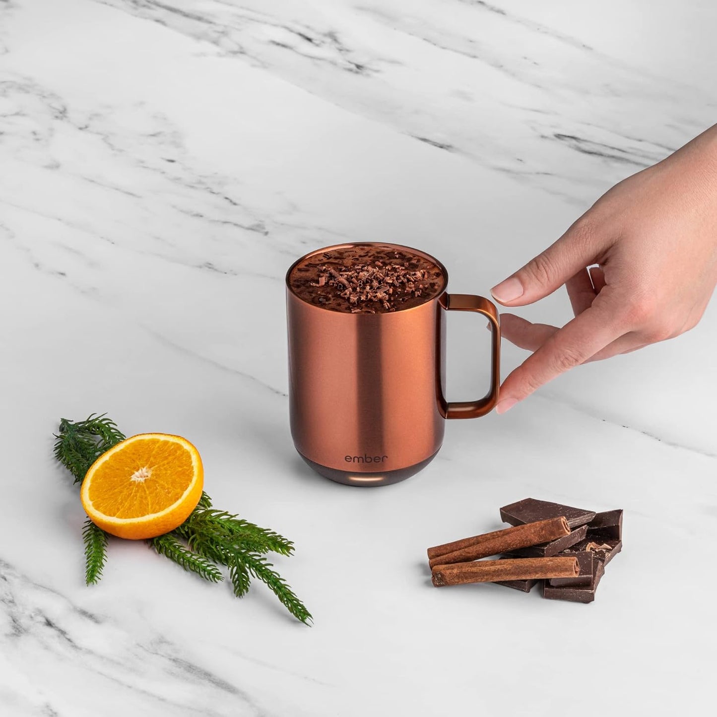 Ember Copper Addition Temperature Control Mug.