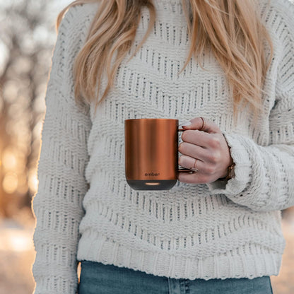 Ember Copper Addition Temperature Control Mug.