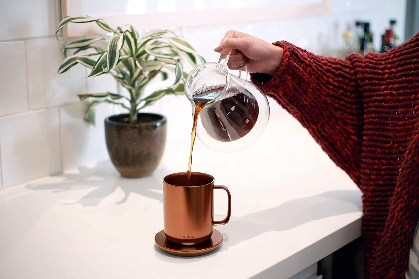 Ember Copper Addition Temperature Control Mug.