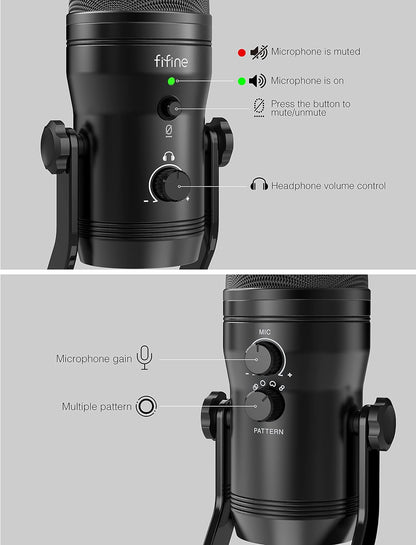 FiFine Podcast Microphone