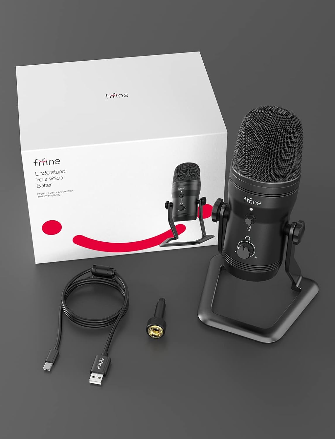 FiFine Podcast Microphone