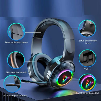 Gaming  Headphone, RGB Gaming Headset.