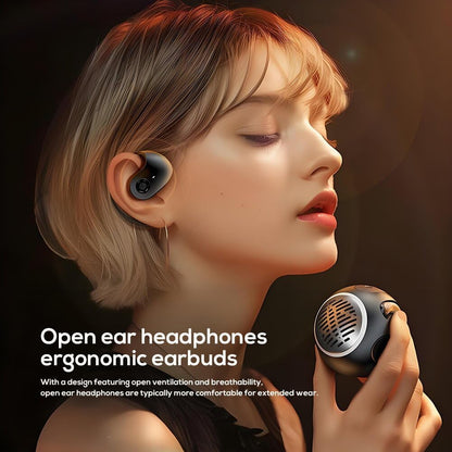 Open Ear Earbuds,2-in-1 Open Ear Headphones & Speaker