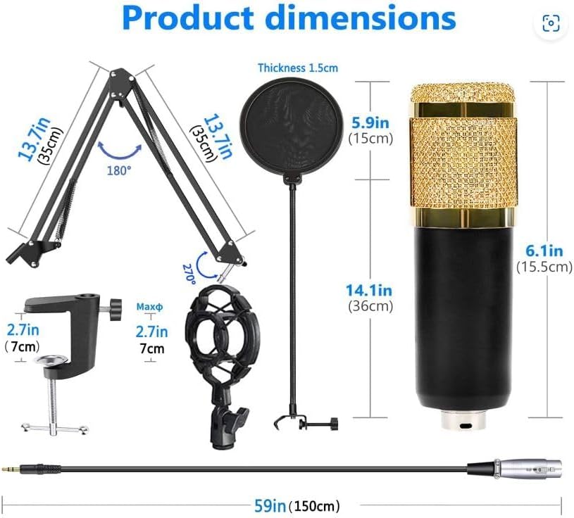 Vocal Condenser Microphone.