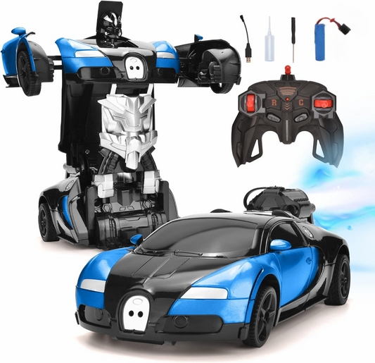 Transformer Robot RC Car with Spray