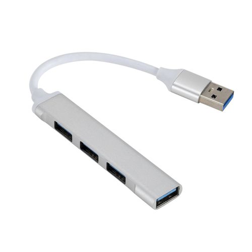 5gbps High-Speed Usb 3.0 Hub Aluminum Alloy Multiplex 4 Usb