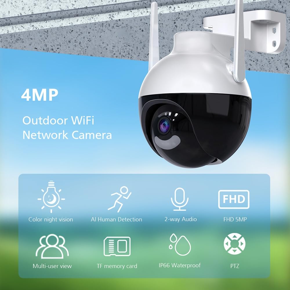 Wifi Smart Camera , Security Camera, Motion Detection Camera.